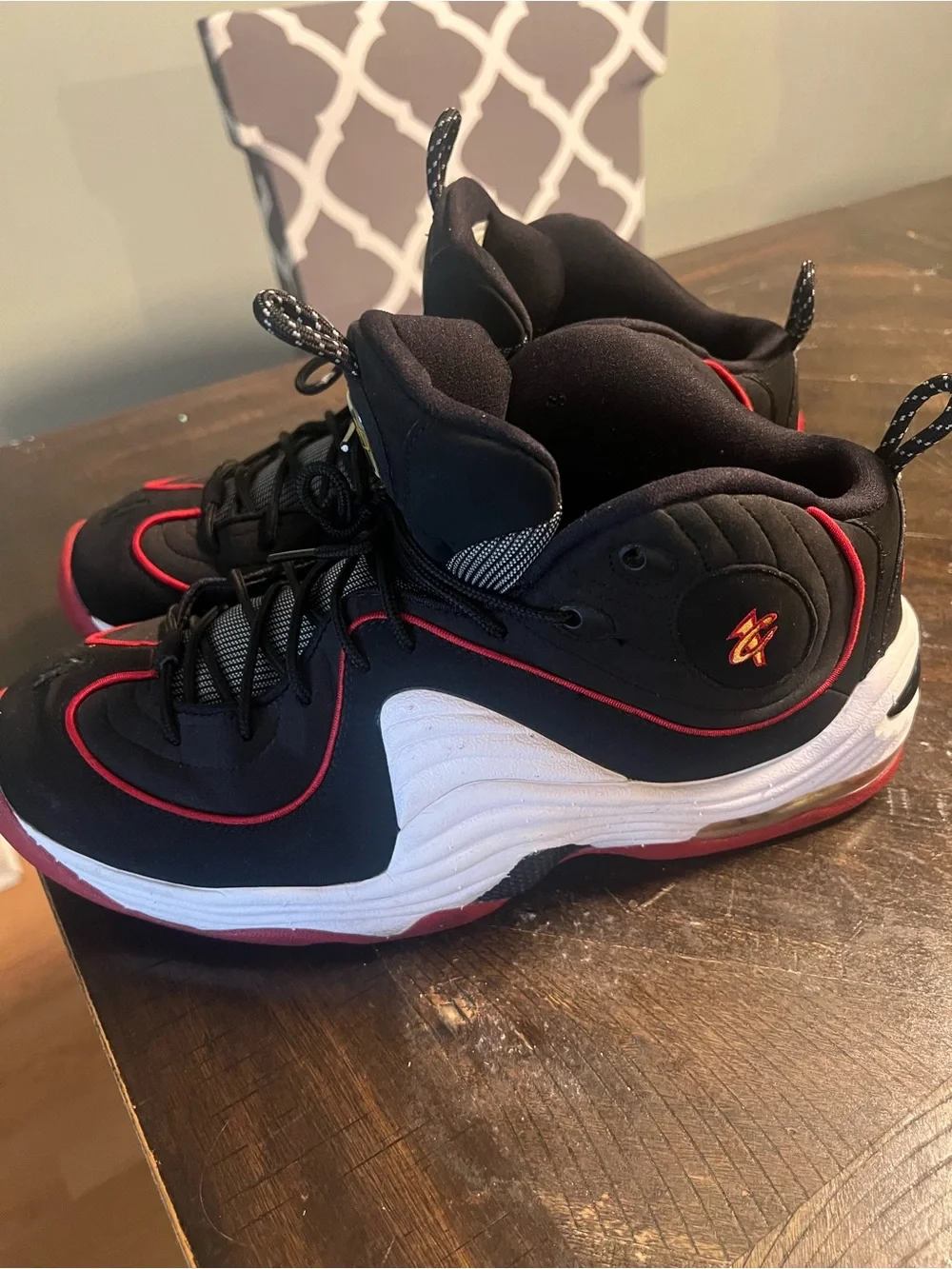 Used Nike Air Penny 2 Miami colorway